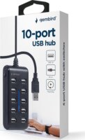 Gembird UHB-U2P10P-01 USB Type-A 2.0 HUB (10 port)