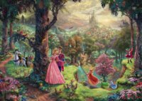 Schmidt Spiele Thomas Kinkade Disney Csipkerózsika - 1000 darabos puzzle