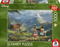 Schmidt Spiele Disney Mickey & Minnie az Alpokban - 1000 darabos puzzle