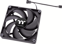 Thermaltake CT140 140mm PWM Rendszerűhő (2db/csomag) - Fekete