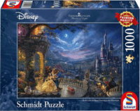 A Schmidt Spiele Disney A Szépség és a Szörnyeteg Tánc a holdfényben - 1000 darabos puzzle
