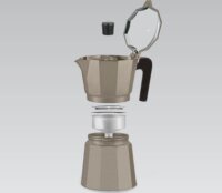 Maestro Classic MR-1666-6 Kotyogós kávéfőző - Barna
