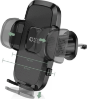 Haffner FN0470 Univerzális Mobiltelefon autós tartó - Fekete