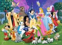 Ravensburger Disney kedvencei - 200 darabos puzzle