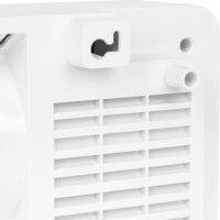 N'oveen HC3299 Tuya WiFi Smart Fali Elektromos hősugárzó távirányítóval 2000W - Ezüst