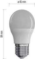 Emos Classic LED izzó 7,3W 806lm 2700K E27 - Meleg fehér