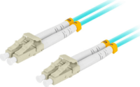Lanberg FO-LULU-MD31-0050-TQ optikai patch kábel LC/UPC Duplex 5m - Világoskék