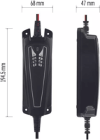 Emos N1014 Autó akkumulátor töltő 6V/12V Fekete