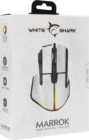 White Shark MARROK Vezetékes Gaming Egér - Fehér