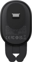 Baseus SUWX030001 5.4"-6.7" Mobiltelefon autós tartó/töltő - Fekete