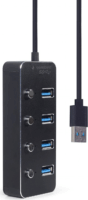Gembird UHB-U3P4P-01 USB Type-A 3.1 HUB (4 port)
