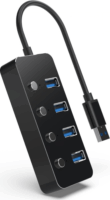 Gembird UHB-U3P4P-01 USB Type-A 3.1 HUB (4 port)