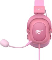 Havit H2002d Vezetékes Gaming Headset - Rózsaszín