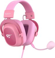 Havit H2002d Vezetékes Gaming Headset - Rózsaszín