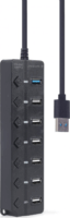 Gembird UHB-U3P1U2P6P-01 USB Type-A 3.1 HUB (7 port)