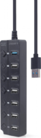 Gembird UHB-U3P1U2P6P-01 USB Type-A 3.1 HUB (7 port)