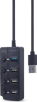 Gembird UHB-U3P1U2P3P-01 USB Type-A 3.1 HUB (4 port)