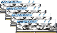 G.Skill 64GB /3600 CL16 Trident Z Royal Elite Silver DDR4 RAM KIT (4x16GB)