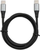 iBox IKUTC1B USB-C apa - USB-C apa 2.0 Adat és töltőkábel - Fekete (1m)