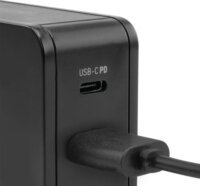 Ansmann 247PD USB-C / USB-A Hálózati töltő - Fekete (45W)