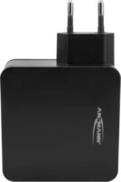 Ansmann 247PD USB-C / USB-A Hálózati töltő - Fekete (45W)