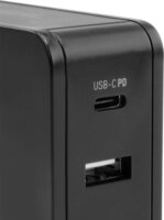 Ansmann 254PD USB-C / USB-A Hálózati töltő - Fekete (60W)