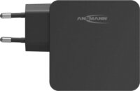 Ansmann 254PD USB-C / USB-A Hálózati töltő - Fekete (60W)