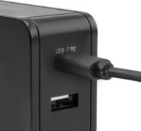 Ansmann 254PD USB-C / USB-A Hálózati töltő - Fekete (60W)