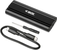 iBox HD-07 M.2" USB 3.2 Külső SSD ház - Fekete