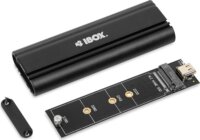 iBox HD-07 M.2" USB 3.2 Külső SSD ház - Fekete