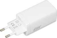 iBox C-65 GaN 2X USB-C / USB-A Hálózati töltő - Fehér (65W)
