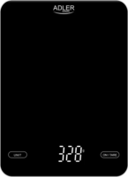 Adler AD 3177b Digitális konyhai mérleg - Fekete