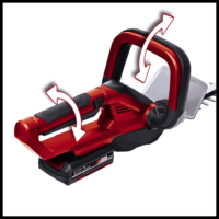 Einhel GE-CH 1855/1 Li Kit 2.5Ah Akkumulátoros sövényvágó