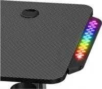 Spirit of Gamer Headquarter 600 Left Gamer asztal - Fekete