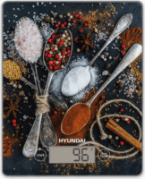 Hyundai KVE893D Digitális konyhai mérleg - Mintás