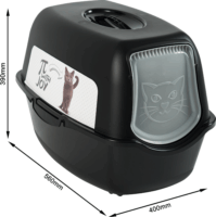 Rotho Bailey Macska szállító és alomtartó (56 x 40 x 39 cm)