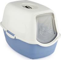 Rotho Bailey Macska szállító és alomtartó (56 x 40 x 39 cm) - Bézs/Kék