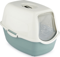 Rotho Bailey Macska szállító és alomtartó (56 x 40 x 39 cm) - Bézs/Zöld