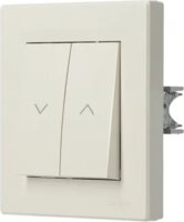 Schneider ASFORA Vezeték nélküli fali redőnynyomó - Bézs