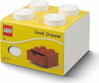 LEGO Brick 4 Fiókos tároló doboz - Fehér