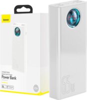 Baseus Amblight Powerbank 30000mAh (1.5-5A / 4.5-20V) - Fehér