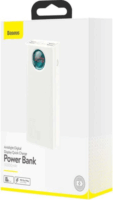 Baseus Amblight Powerbank 30000mAh (1.5-5A / 4.5-20V) - Fehér