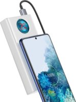 Baseus Amblight Powerbank 30000mAh (1.5-5A / 4.5-20V) - Fehér