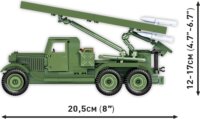 Cobi BM-13 Katyusha (ZIS-6) rakétavető 440 darabos építő készlet