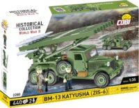 Cobi BM-13 Katyusha (ZIS-6) rakétavető 440 darabos építő készlet
