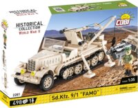Cobi Sd.Kfz. 9/1 Famo tüzérségi vontató 498 darabos építő készlet