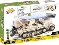 Cobi Sd.Kfz. 9/1 Famo tüzérségi vontató 498 darabos építő készlet