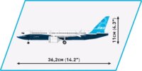 Cobi Boeing 737-8 repülőgép 340 darabos építő készlet
