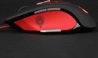 Konix Drakkar Heimdall Vezetékes Gaming Egér - Fekete/Piros