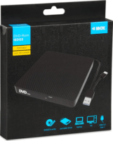 iBox IED03 Külső USB DVD író - Fekete